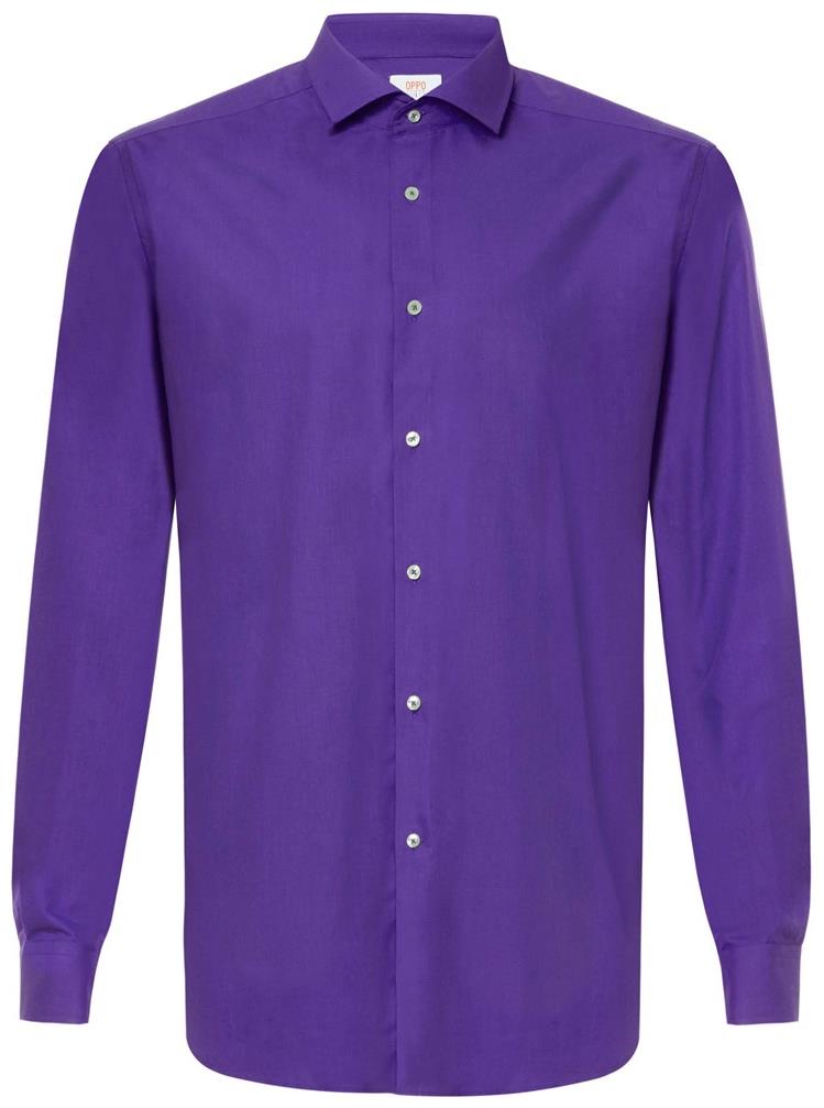 OppoSuits Men's Shirts SHIRT LS Purple Prince