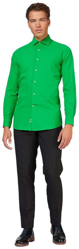 OppoSuits Men's Shirts SHIRT LS Evergreen
