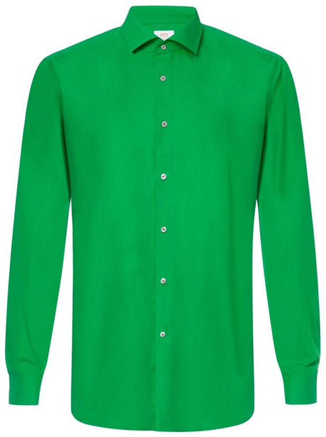 OppoSuits Men's Shirts SHIRT LS Evergreen