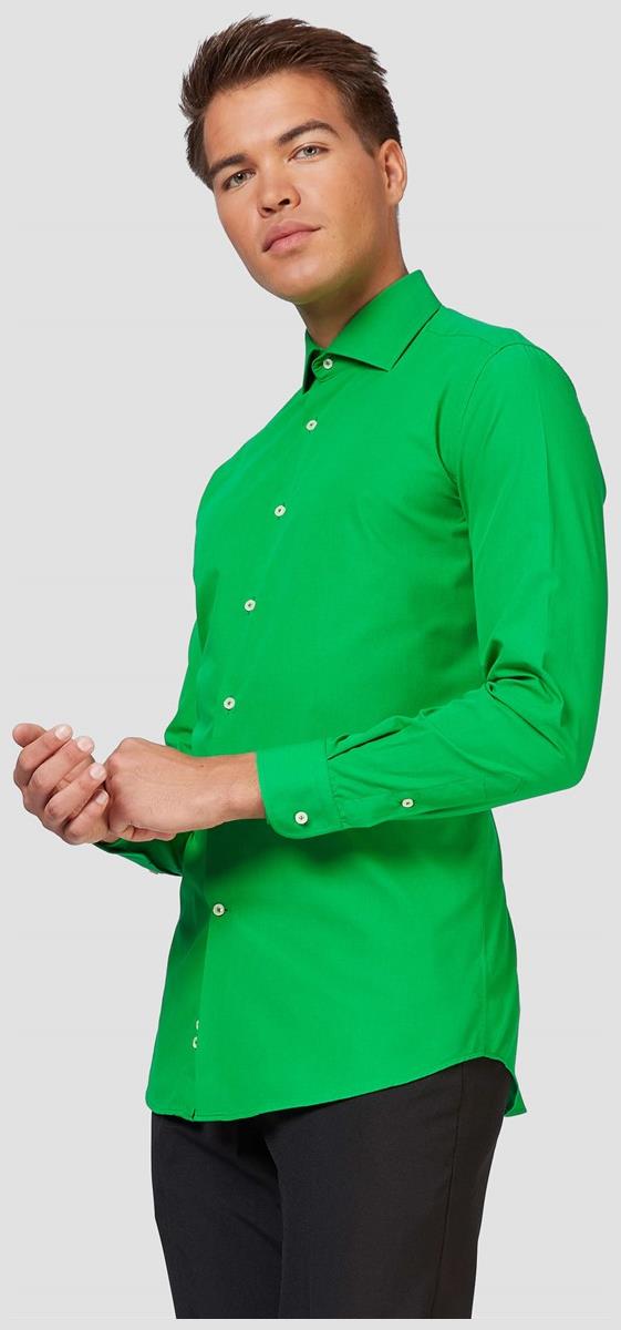 OppoSuits Men's Shirts SHIRT LS Evergreen