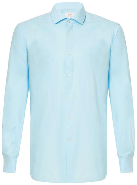 OppoSuits Men's Shirts SHIRT LS Cool Blue