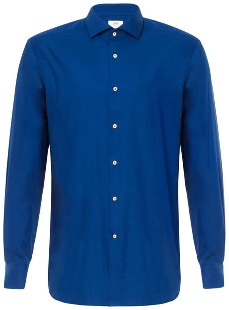 OppoSuits Men's Shirts SHIRT LS Navy Royale
