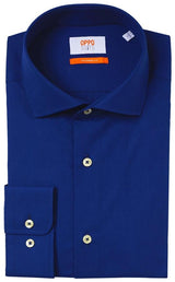 OppoSuits Men's Shirts SHIRT LS Navy Royale