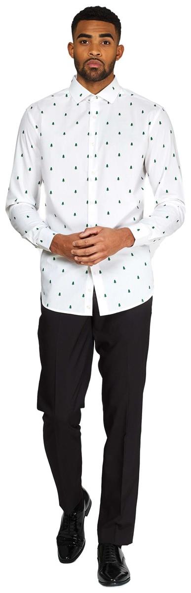 OppoSuits Men's Shirts SHIRT LS Christmas Trees