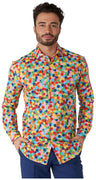OppoSuits Men's Shirts SHIRT LS Confetteroni