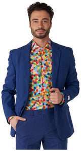 OppoSuits Men's Shirts SHIRT LS Confetteroni