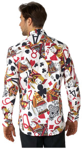 OppoSuits Men's Shirts SHIRT LS King of Clubs