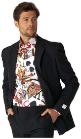 OppoSuits Men's Shirts SHIRT LS King of Clubs