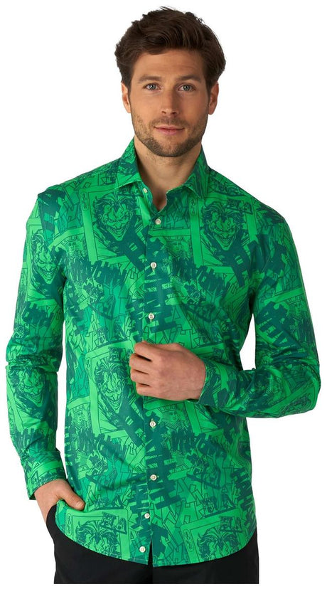 OppoSuits Men's Shirts SHIRT LS The Joker