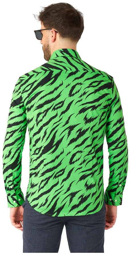 OppoSuits Wild Animal Long Sleeve Shirt for Halloween Parties Theme Events and Festivals