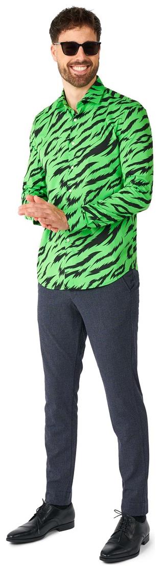 OppoSuits Wild Animal Long Sleeve Shirt for Halloween Parties Theme Events and Festivals