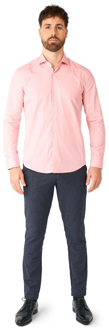 OppoSuits Men's Shirts SHIRT LS Lush Blush