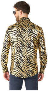 OppoSuits Men's Shirts SHIRT LS Tiger Shiner
