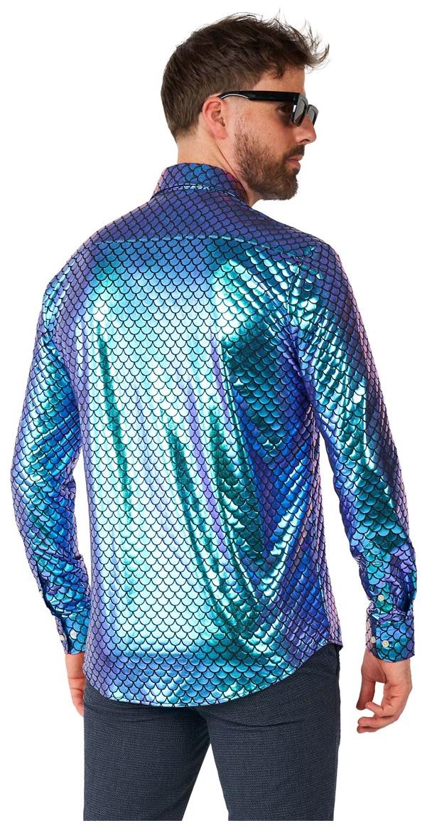 Stylish OppoSuits Fancy Fish Shirt for Holiday Parties Dancing Events and Festive Celebrations