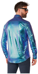 Stylish OppoSuits Fancy Fish Shirt for Holiday Parties Dancing Events and Festive Celebrations
