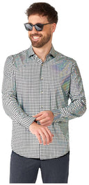 OppoSuits Men's Shirts SHIRT LS Discoballer