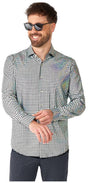 OppoSuits Men's Shirts SHIRT LS Discoballer