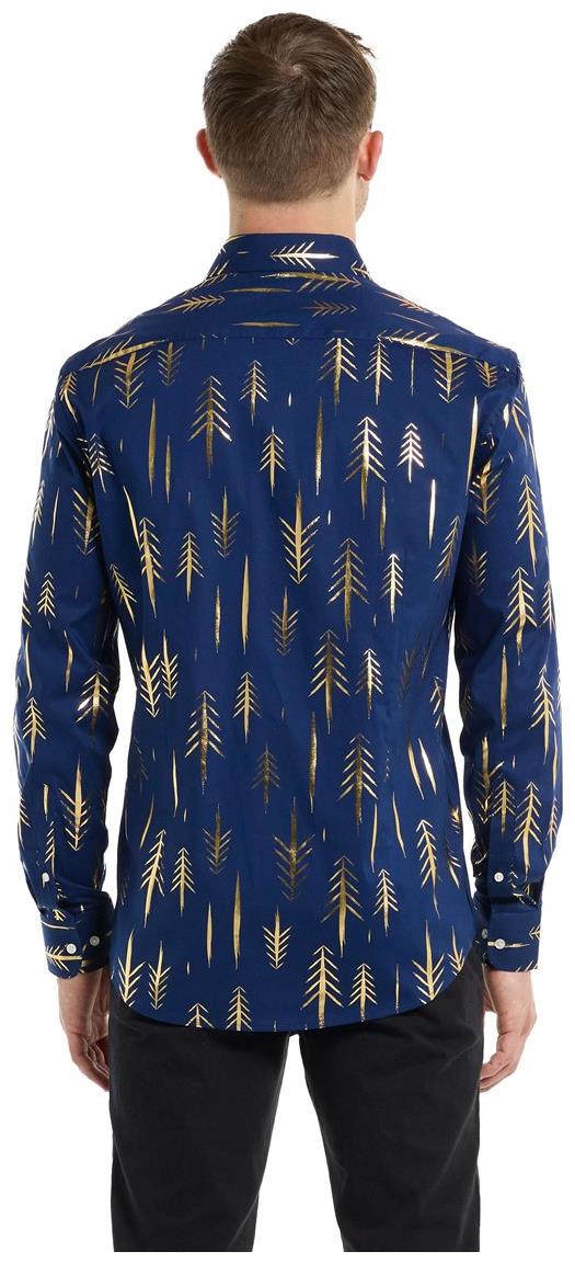 Stylish OppoSuits Teriffic Trees Shirt for Holiday Parties and Festive Celebrations