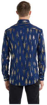 OppoSuits Men's Shirts SHIRT LS Teriffic Trees