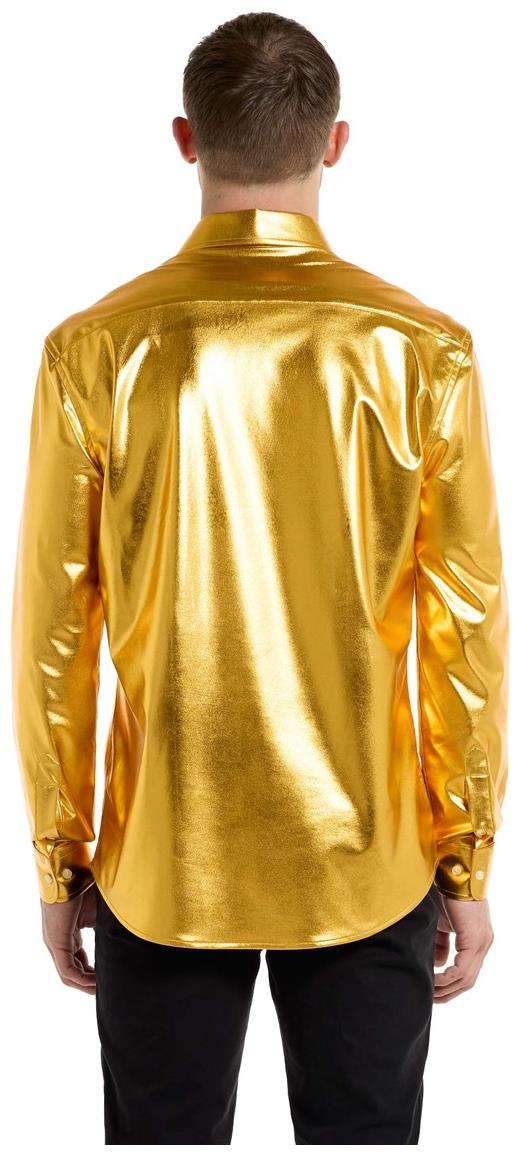OppoSuits Men's Shirts SHIRT LS Groovy Gold