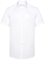 OppoSuits Men's Summer Shirts SHIRT Short Sleeve White Knight