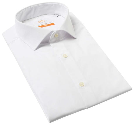 OppoSuits Men's Summer Shirts SHIRT Short Sleeve White Knight