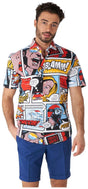 OppoSuits Men's Summer Shirts SHIRT Short Sleeve Danger Days