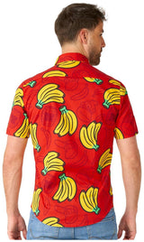 OppoSuits Donkey Kong Short Sleeve Shirt for Summer Fun and Retro Video Game Theme Parties