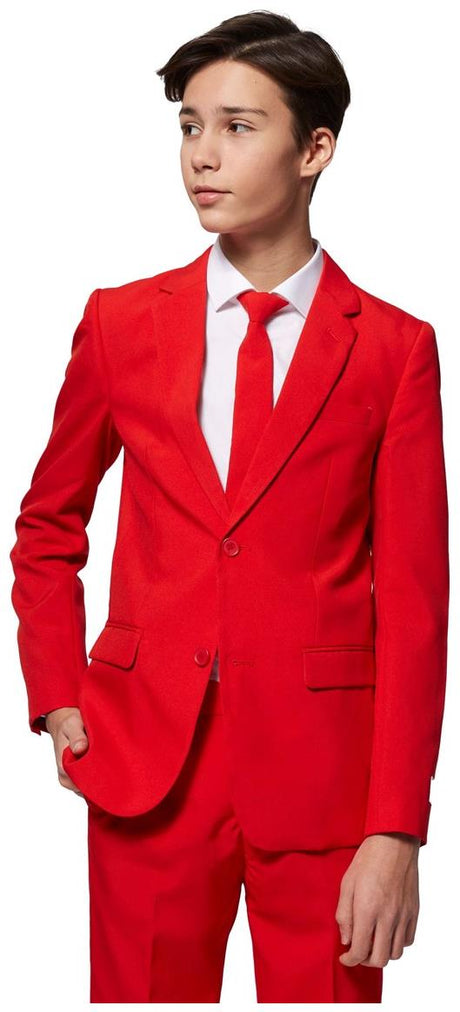 OppoSuits Teen Boys' Suits TEEN BOYS Red Devil