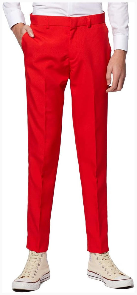 OppoSuits Teen Boys' Suits TEEN BOYS Red Devil