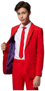 OppoSuits Teen Boys' Suits TEEN BOYS Red Devil