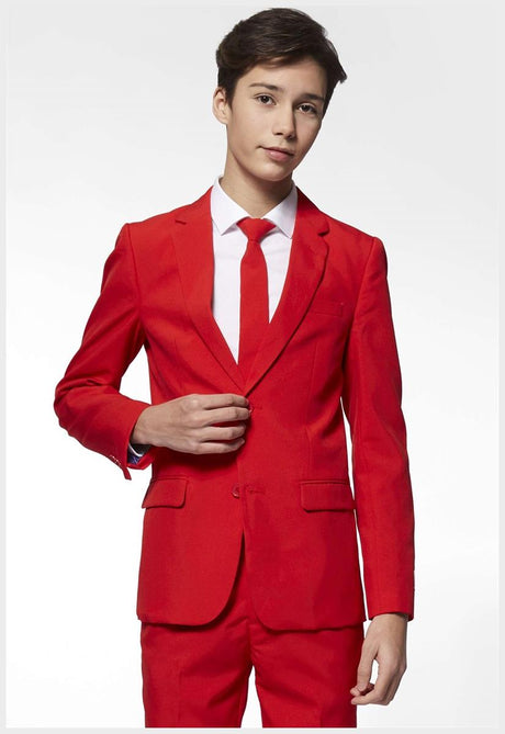OppoSuits Teen Boys' Suits TEEN BOYS Red Devil