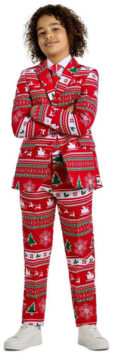 OppoSuits Teen Boys Suit for Christmas Parties Holiday Festivities and Family Gatherings