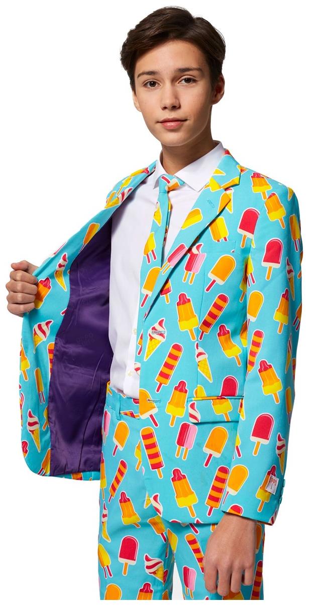 OppoSuits Ice Cream Suit for Kids Birthday Parties Events and Summertime Fun