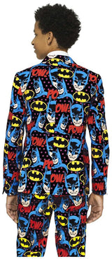 OppoSuits Teen Boy Batman Suit for Halloween Parties Comic Con and Superhero Events