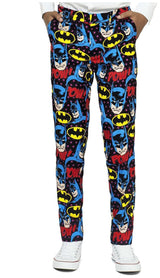 OppoSuits Teen Boy Batman Suit for Halloween Parties Comic Con and Superhero Events