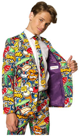 Trendy OppoSuits Teen Boys Suit for Cool Events Parties and Street Style