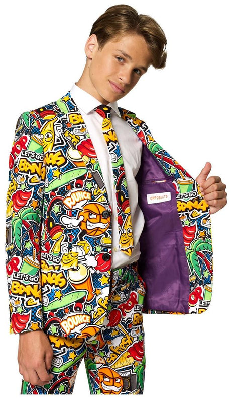 Trendy OppoSuits Teen Boys Suit for Cool Events Parties and Street Style