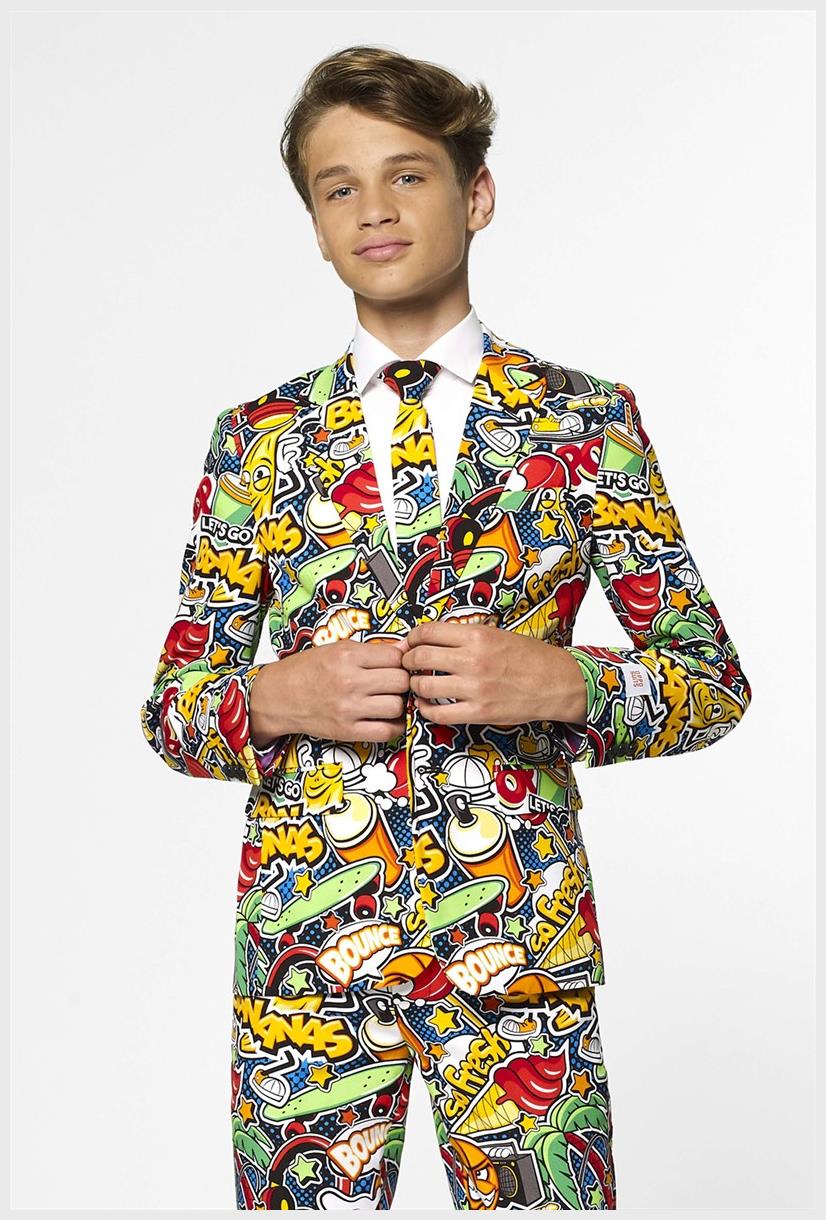 Trendy OppoSuits Teen Boys Suit for Cool Events Parties and Street Style