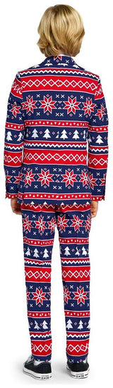 OppoSuits Teen Boys Nordic Noel Suit for Christmas Parties and Holiday Celebrations