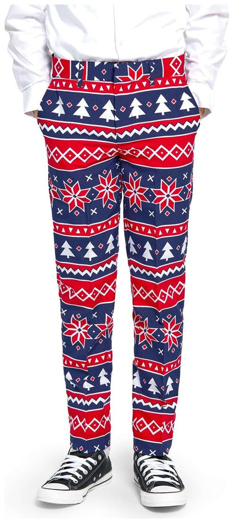 OppoSuits Teen Boys Nordic Noel Suit for Christmas Parties and Holiday Celebrations
