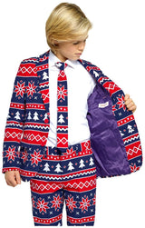 OppoSuits Teen Boys Nordic Noel Suit for Christmas Parties and Holiday Celebrations
