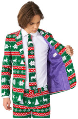 OppoSuits Teen Boys' Suits TEEN BOYS Festive Green