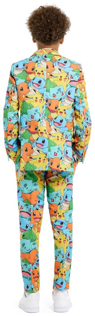 OppoSuits Teen Boys Pokemon Suit for Halloween Parties Superhero Events and Costume Contests