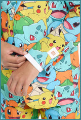 OppoSuits Teen Boys Pokemon Suit for Halloween Parties Superhero Events and Costume Contests