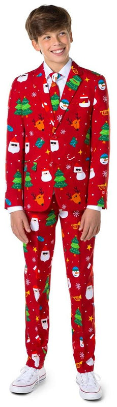 OppoSuits Teen Boys' Suits TEEN BOYS Festivity Red