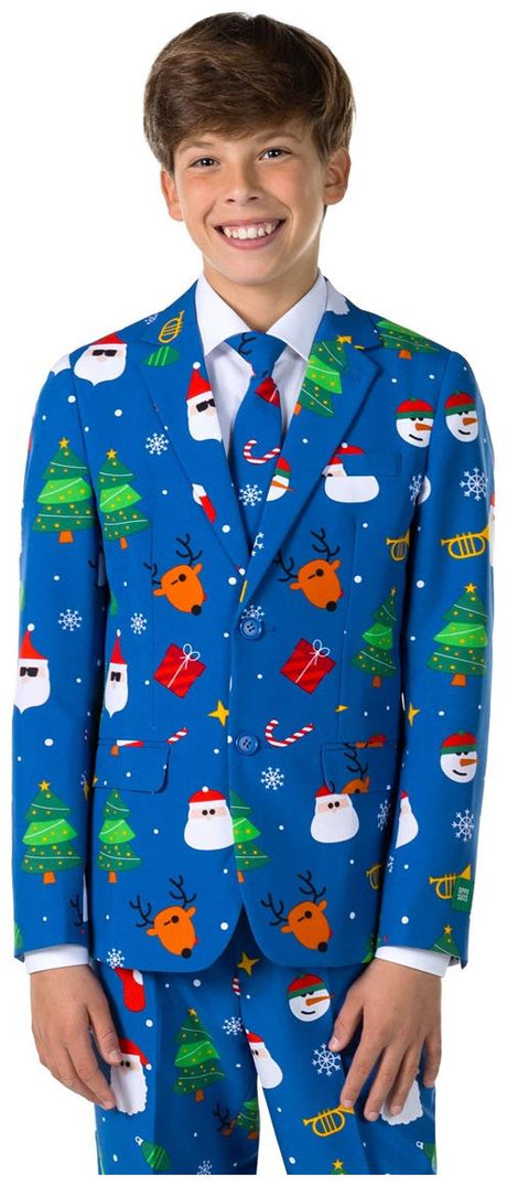 OppoSuits Teen Boys' Suits TEEN BOYS Festivity Blue