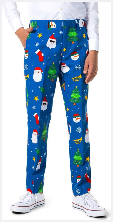 OppoSuits Teen Boys' Suits TEEN BOYS Festivity Blue