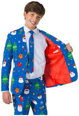 OppoSuits Teen Boys' Suits TEEN BOYS Festivity Blue