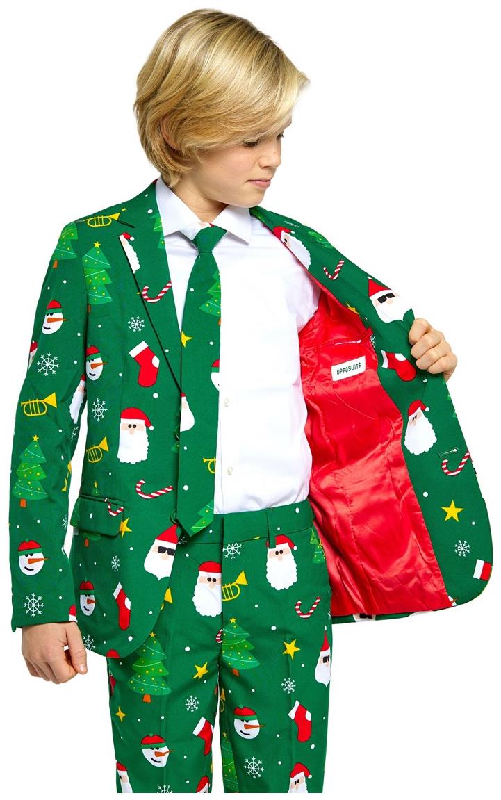 OppoSuits Teen Boys' Suits TEEN BOYS Festivity Green